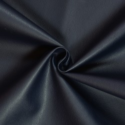 Эко кожа (Искусственная кожа) (Ширина 138см), цвет Темно-Синий (на отрез) в Мытищах
