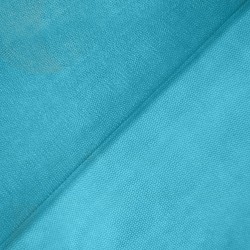 Фатин (мягкий) (Ширина 1,5м), цвет Голубой (на отрез) в Мытищах