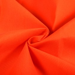 Ткань Грета Водоотталкивающая (80%пф, 20%хл) (Ширина 150см), цвет Оранжевый Неон (на отрез) в Мытищах