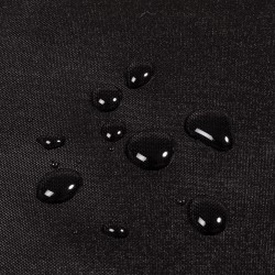 Ткань Oxford 240D PU 3000 (Ширина 1,48м), цвет Черный (на отрез) в Мытищах