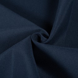 Ткань Грета Водоотталкивающая (80%пф, 20%хл) (Ширина 150см), цвет Темно-Синий (на отрез) в Мытищах