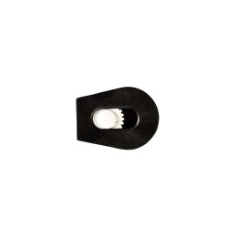 Зажим для шнура 4 мм KL цвет Чёрный + Белый (поштучно)  в Мытищах
