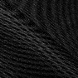 Ткань Oxford 600D PU (Ширина 1,48м), цвет Черный (на отрез) в Мытищах