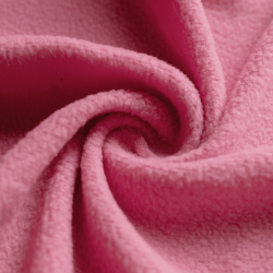 Флис Односторонний 130 гр/м2, цвет Розовый (на отрез)  в Мытищах
