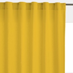 Штора уличная на Трубной ленте (В-220*Ш-145) Желтая, (ткань Оксфорд 600) в Мытищах