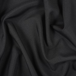 Ткань Габардин (100%пэ) (Ширина 150см), цвет Черный (на отрез) в Мытищах