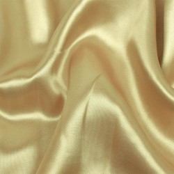 Ткань Атлас-сатин (Ширина 150см), цвет Золотой (на отрез) в Мытищах
