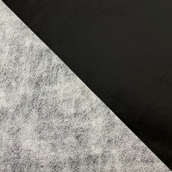 Ткань для чехлов на уличную мебель 260 г/м2 (Ширина 180см), цвет Чёрный (на отрез) в Мытищах