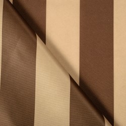 Ткань Oxford 300D PU (Ширина 1,48м), Бежево-Коричневая полоса (на отрез) в Мытищах