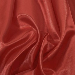 Ткань Атлас-сатин (Ширина 150см), цвет Красный (на отрез) в Мытищах