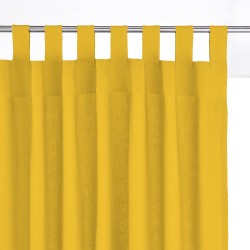 Штора уличная на Петлях (В-220*Ш-145) Желтая, (ткань Оксфорд 600)  в Мытищах