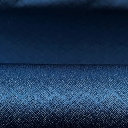 Ткань Блэкаут для штор светозатемняющая 100% (Ширина 280см)  &quot;Орнамент Синий&quot; (на отрез) в Мытищах