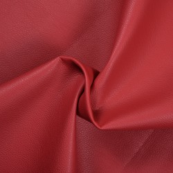 Эко кожа (Искусственная кожа) (Ширина 138см), цвет Красный (на отрез) в Мытищах
